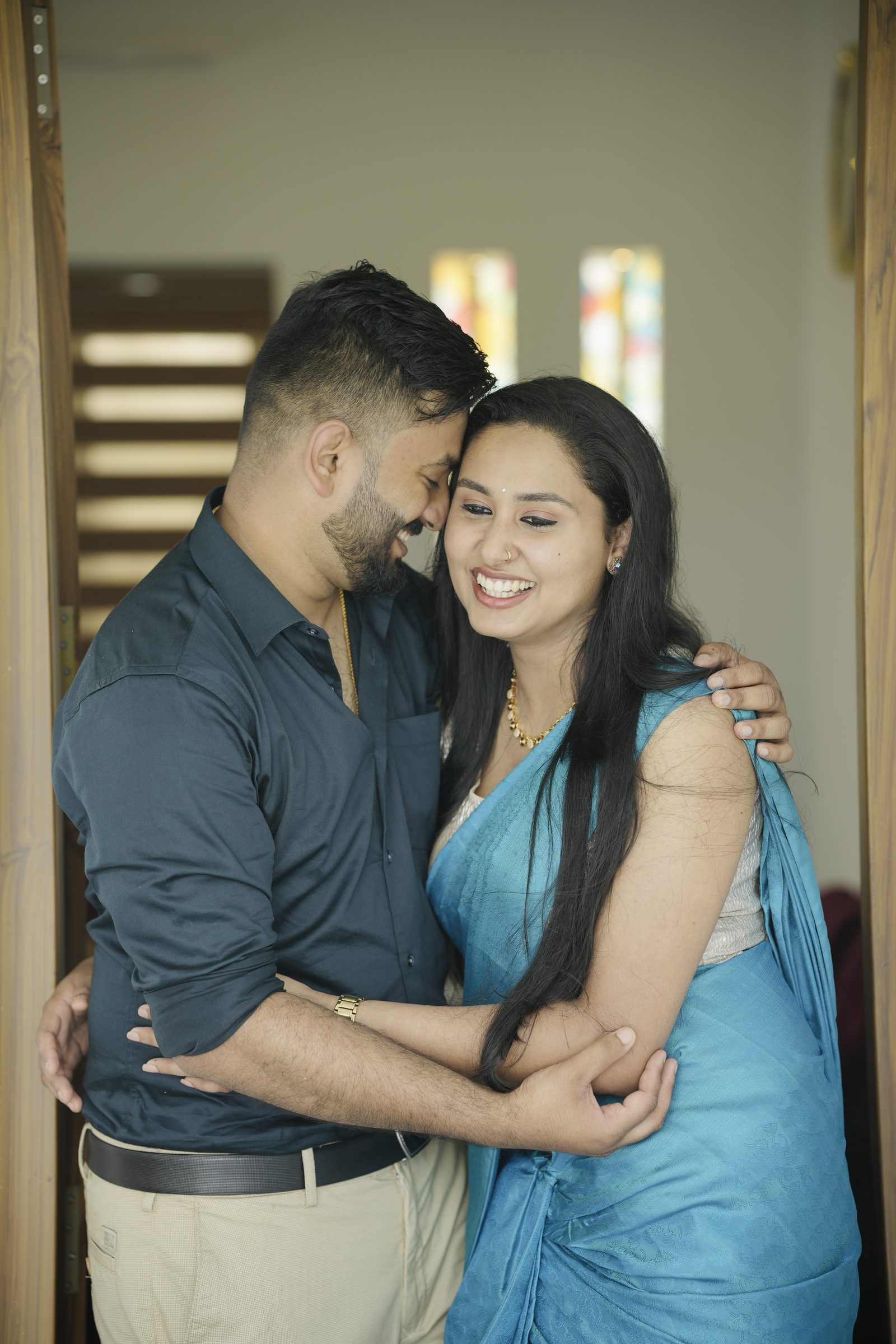 Ashik Thomas and Irine Mariya Anto — cherished moment